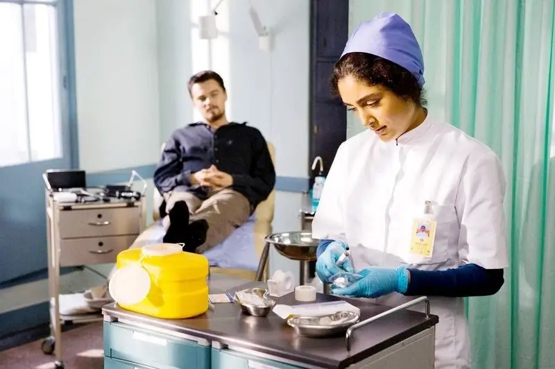 گلشیفته فراهانی و لئوناردو دی‌کاریو