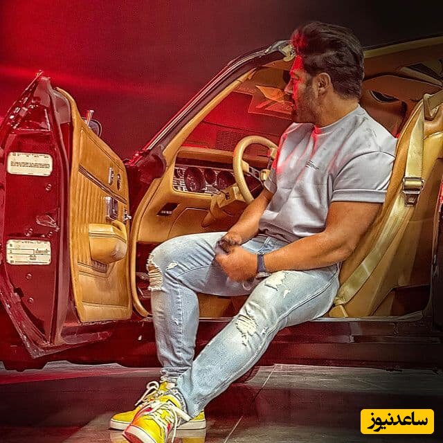 ماشین رضا گلزار