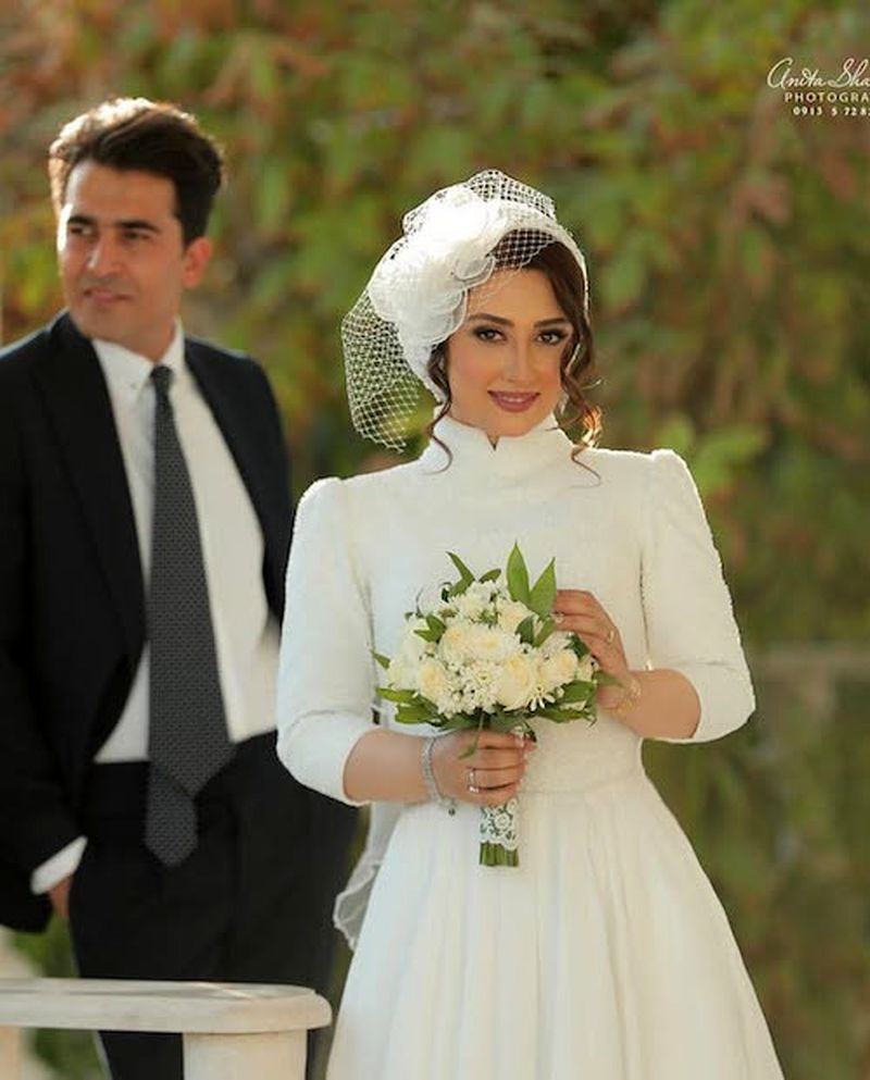 لباس عروس بازیگران ایرانی