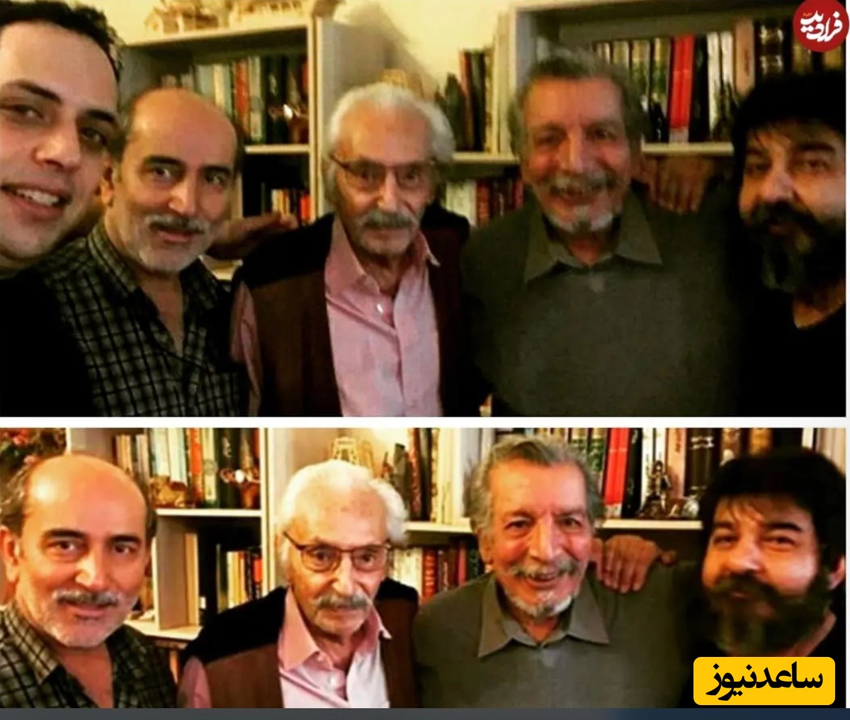 مهرداد فلاحتگر و بهمن مفید و جمشید مشایخی