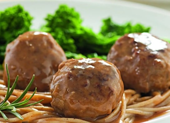 کوفته ی بوقلمون لیمو رزماری