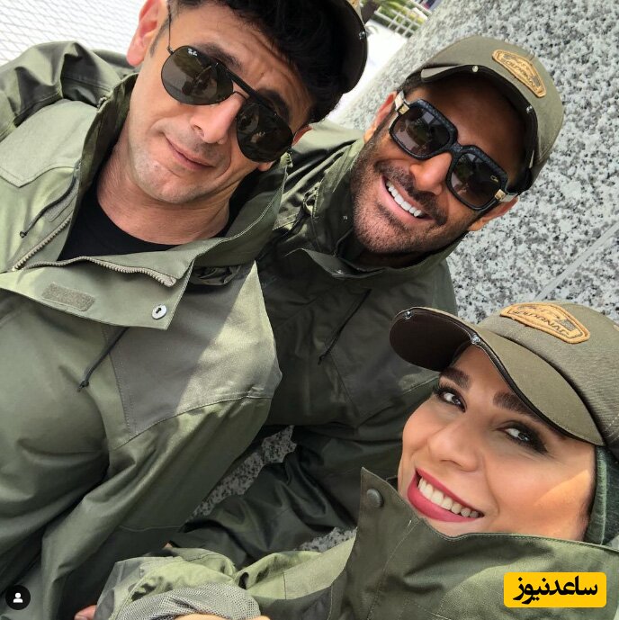 تصویر سحر دولتشاهی در لباس سرباز