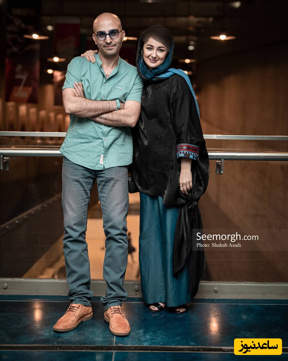 ویدا جوان و همسرش