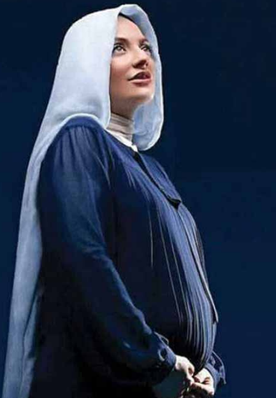 تصویر مهناز افشار دوران حاملگی