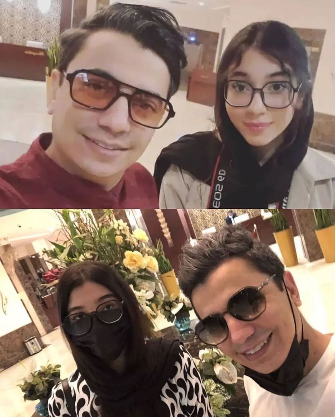 مونا مهرجویی در کنسرت محسن ابراهیم زاده