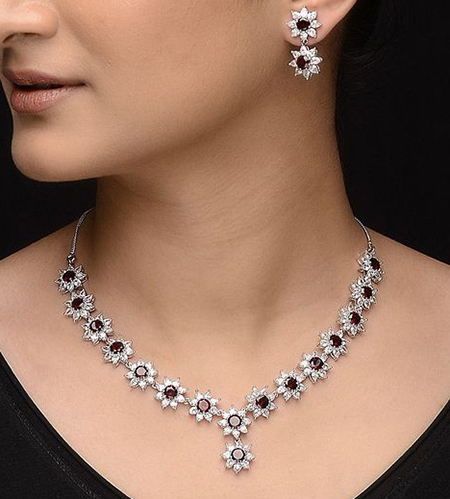 گردنبند نقره