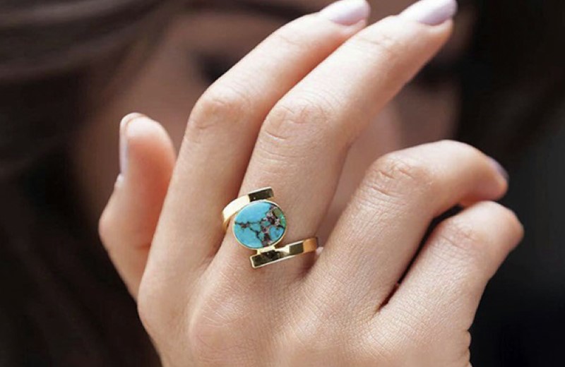 انگشتر فیروزه