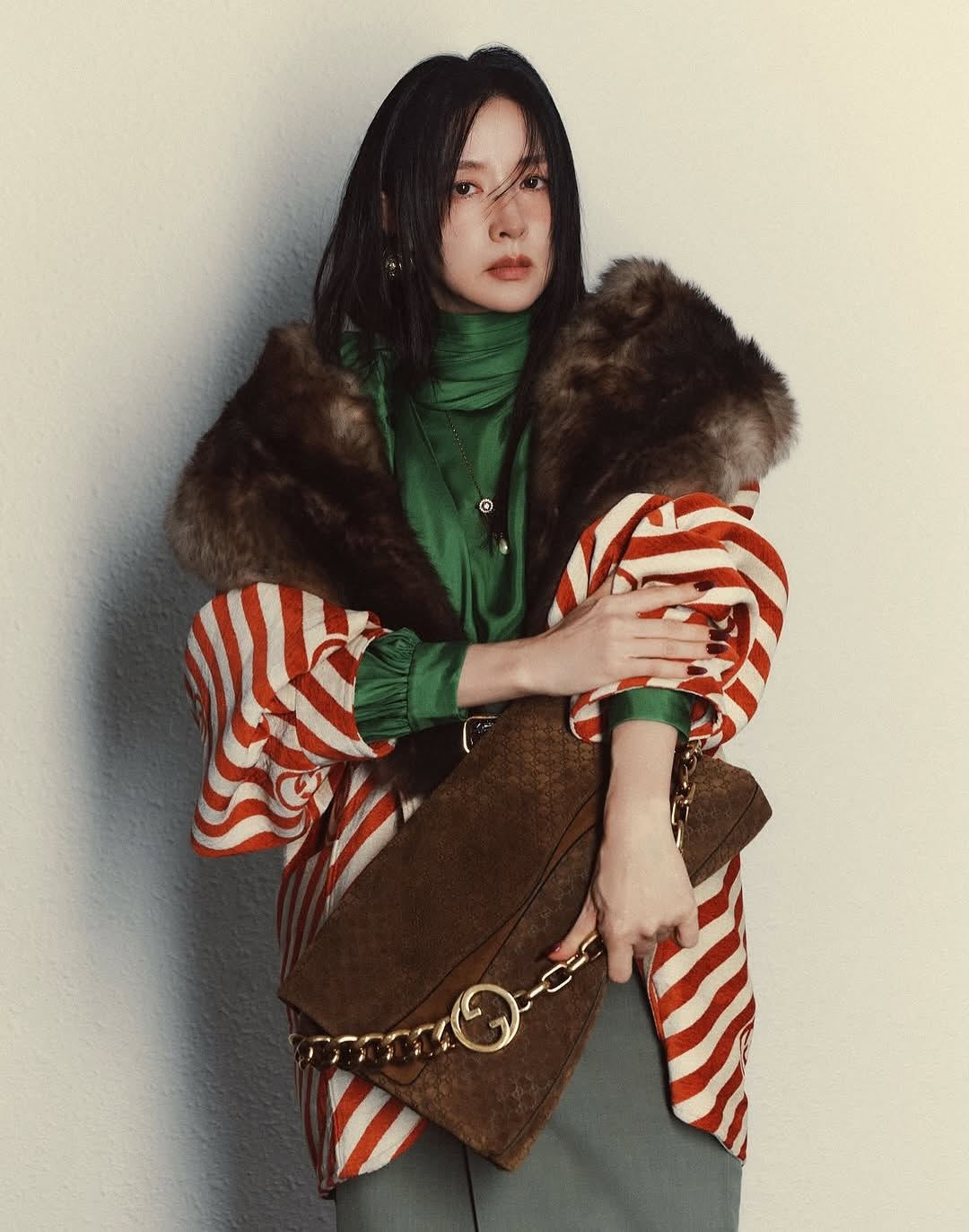 لی یونگ‌ئه با استایل گوچی