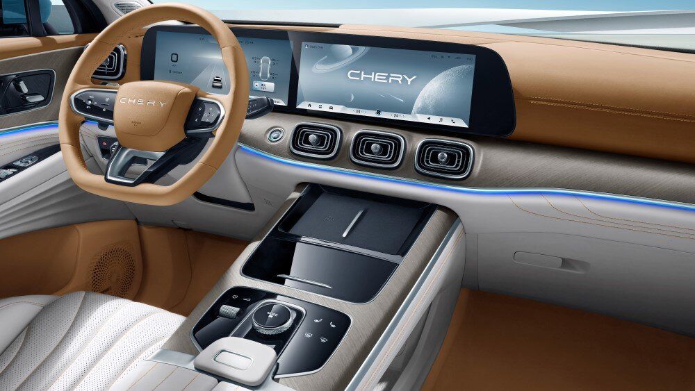 شاسی‌بلند جدید چری با حال و هوای بنز که شاید به ایران بیاید / عکس