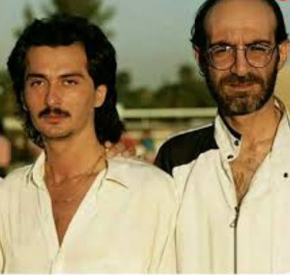 عکسی نادر از سیاوش قمیشی و شهرام صولتی