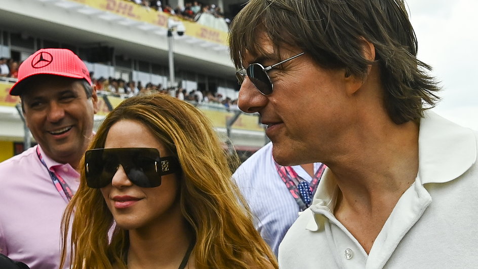 شکیرا و تام کروز