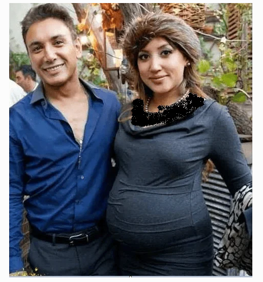 تغییر چهره همسر شادمهر در دوران بارداری