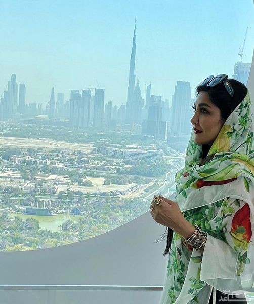 مریم معصومی در برج های دبی