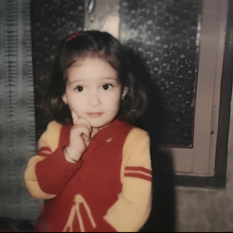 گلچینی از تصاویر الهام حمیدی از کودکی تا به حال