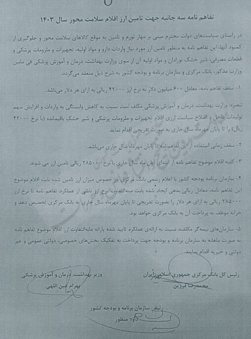 ضوابط ارزی واردات دارو تمدید شد