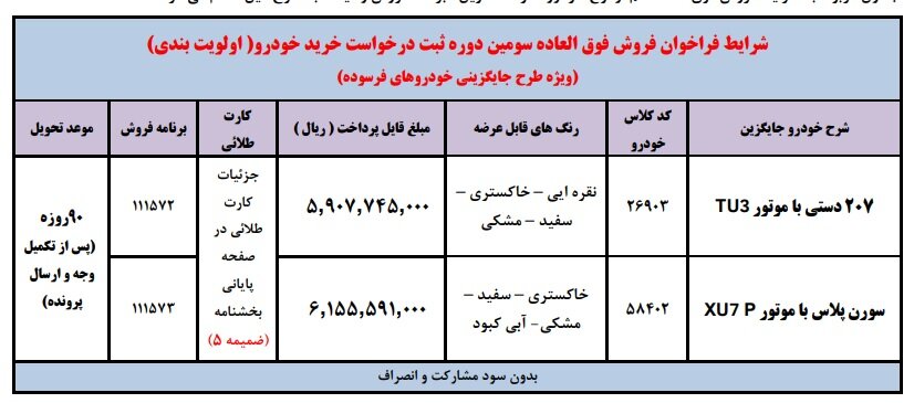 فروش فوقالعاده ایران خودرو 28 بهمن