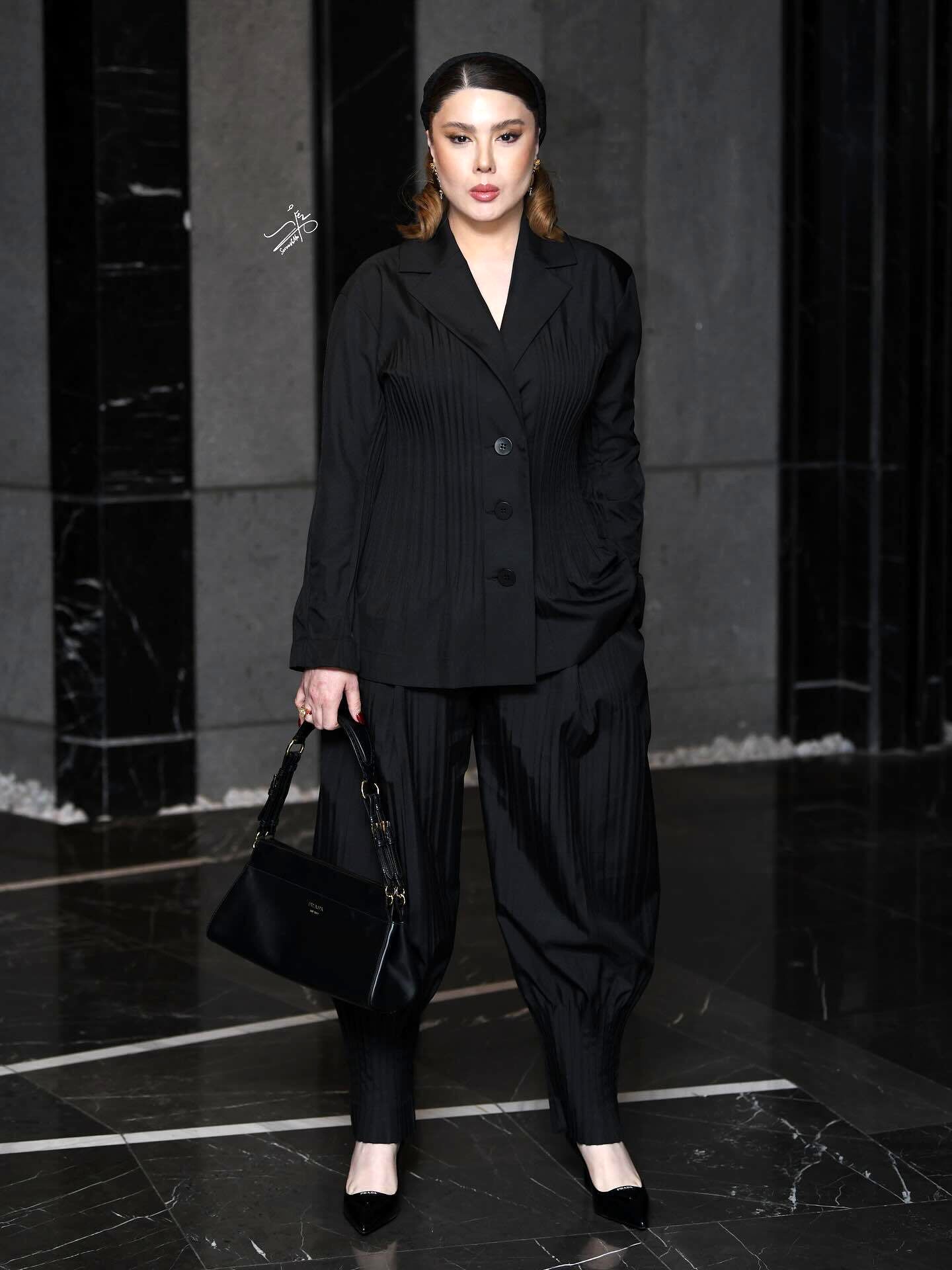 نازنین کریمی در اکران خصوصی‌ فیلم لاک پشت