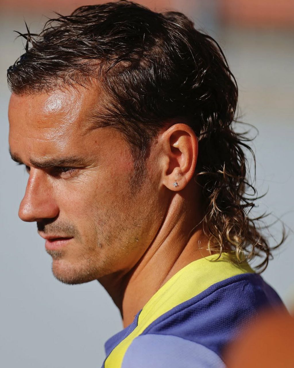 آنتوان گریزمان در تمرینات اتلتیکو مادرید