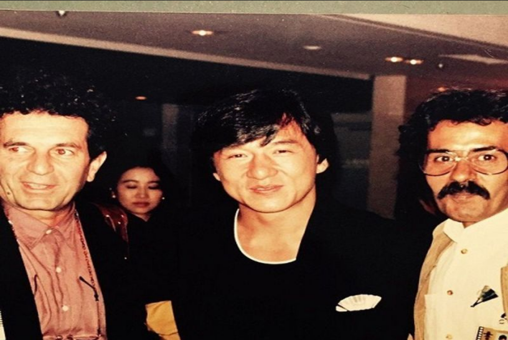 داریوش مهرجویی و جکی چان