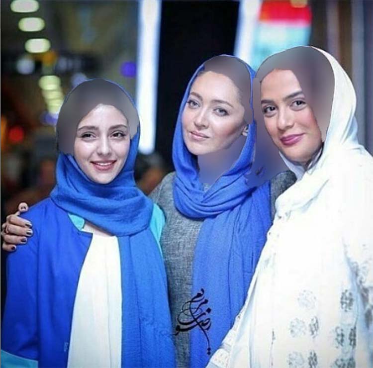  مارال فرجاد ، نیکی کریمی و هستی مهدوی 