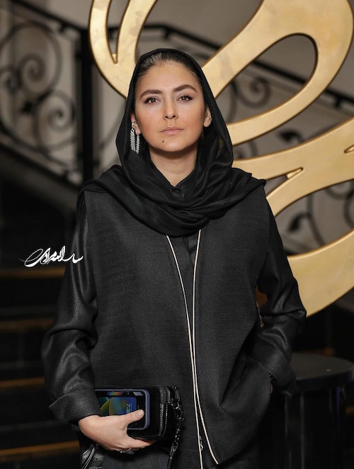 گوشواره لیندا کیانی در جشن حافظ