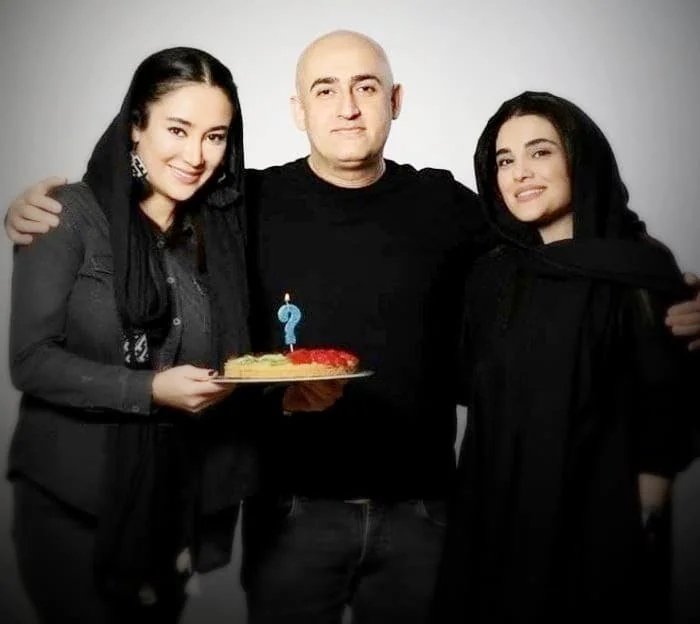 صبا سهیلی و همسرش