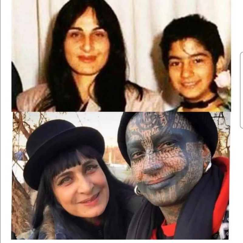 ببینید دختر بازیگر معروف گاندو چه بلایی سر صورت ملوسش آورده !؟