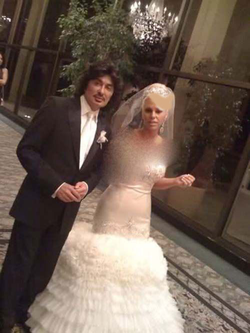 جشن عروسی سوم "شهرام صولتی" و همسر 25 سال کوچکترش/ تصویر