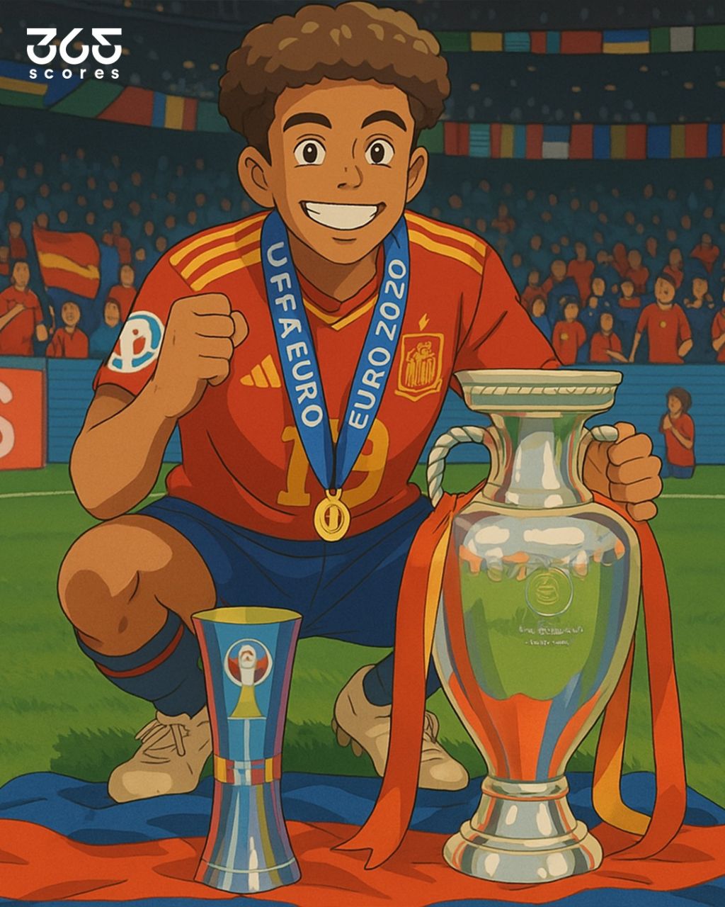  لامین یامال و قهرمانی در یورو