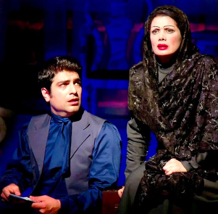 عاطفه رضوی و مهدی پاکدل