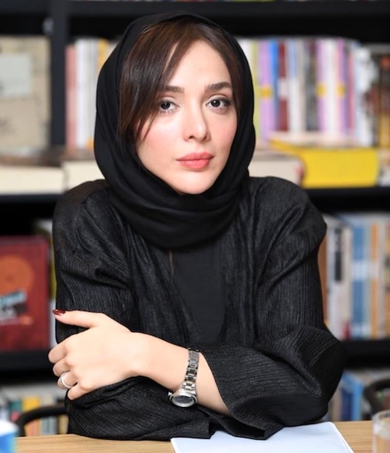 استایل سیاه و سفید المیرا دهقانی