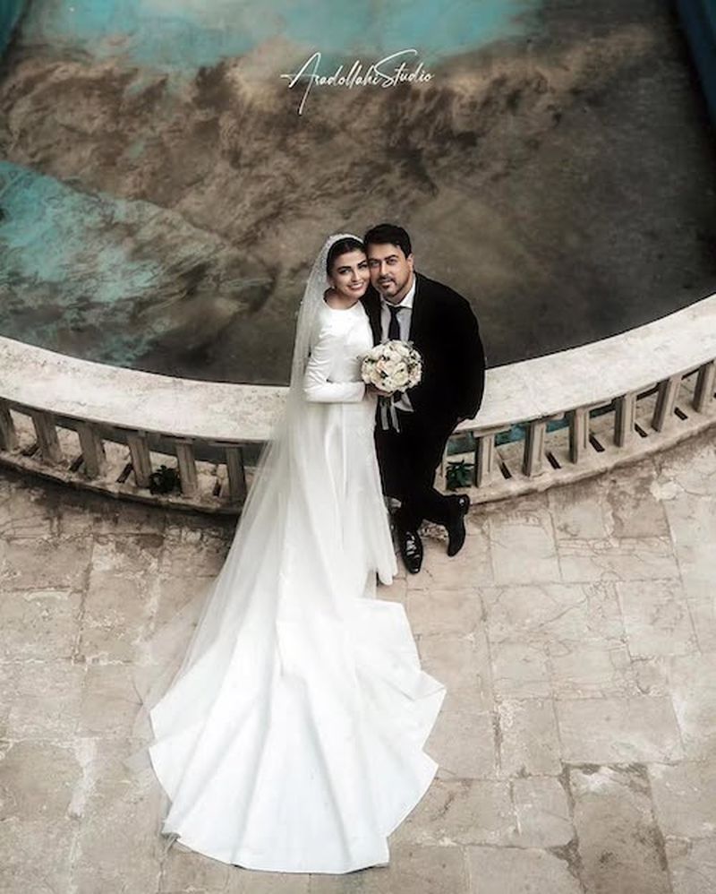 لباس عروس بازیگران ایرانی