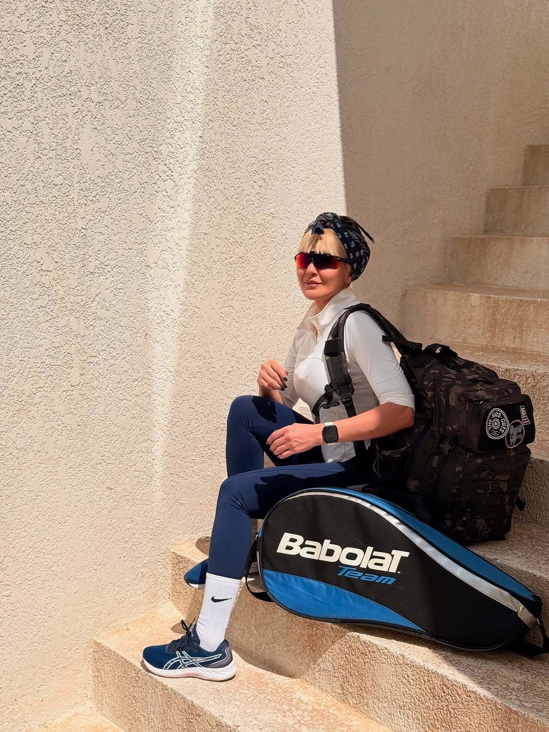 لحظه ورزش مریم معصومی