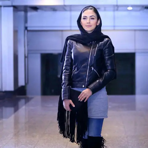 کت چرم بازیگران ایرانی