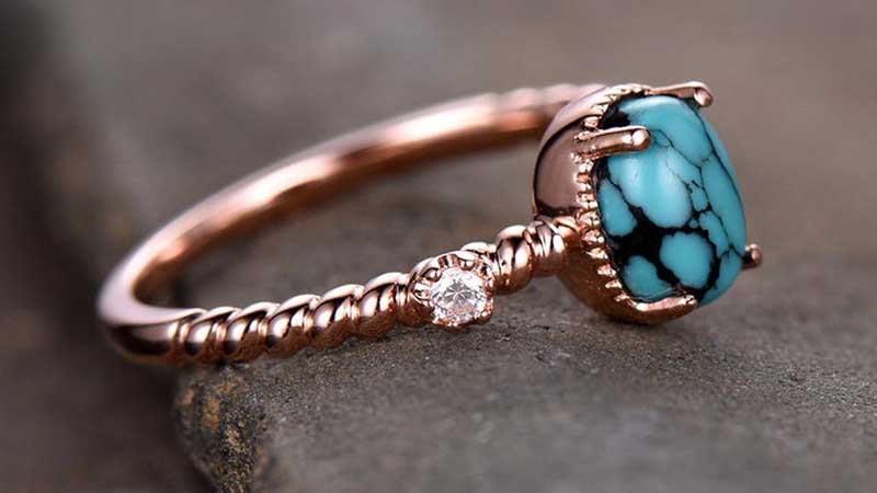 انگشتر فیروزه