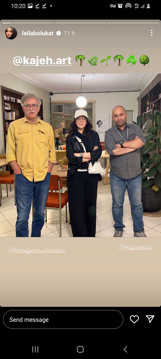 استوری لیلا بلوکات