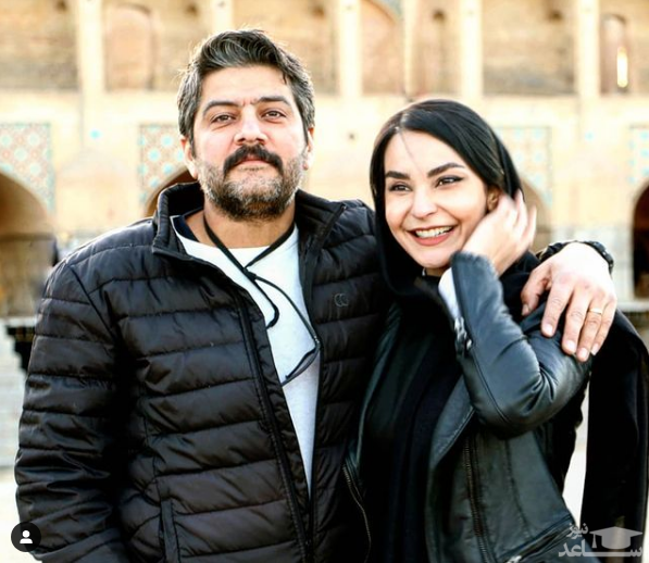 مهدیه نساج و همسرش