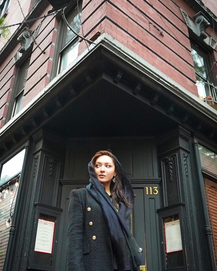 عکسی دیده نشده از پوشش "نیکی کریمی" در خارج/ تصویر