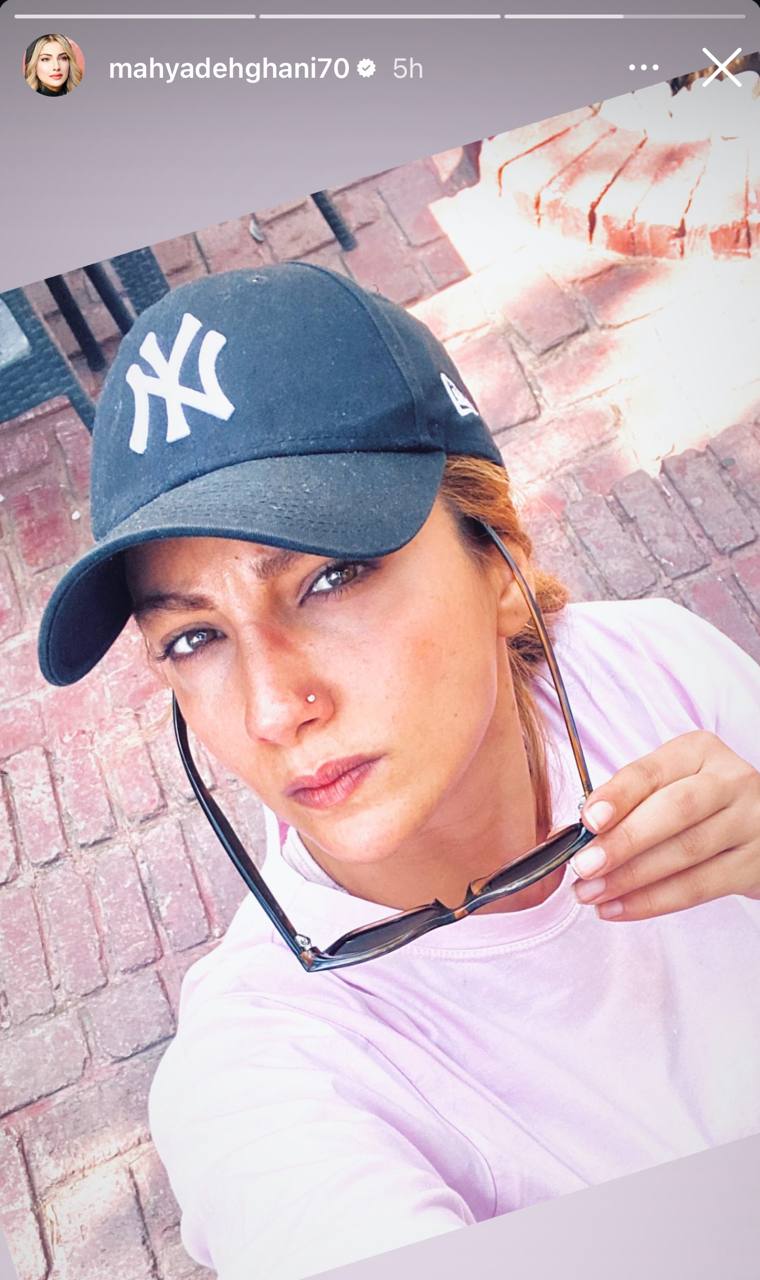 سلفی جدید محیا دهقانی