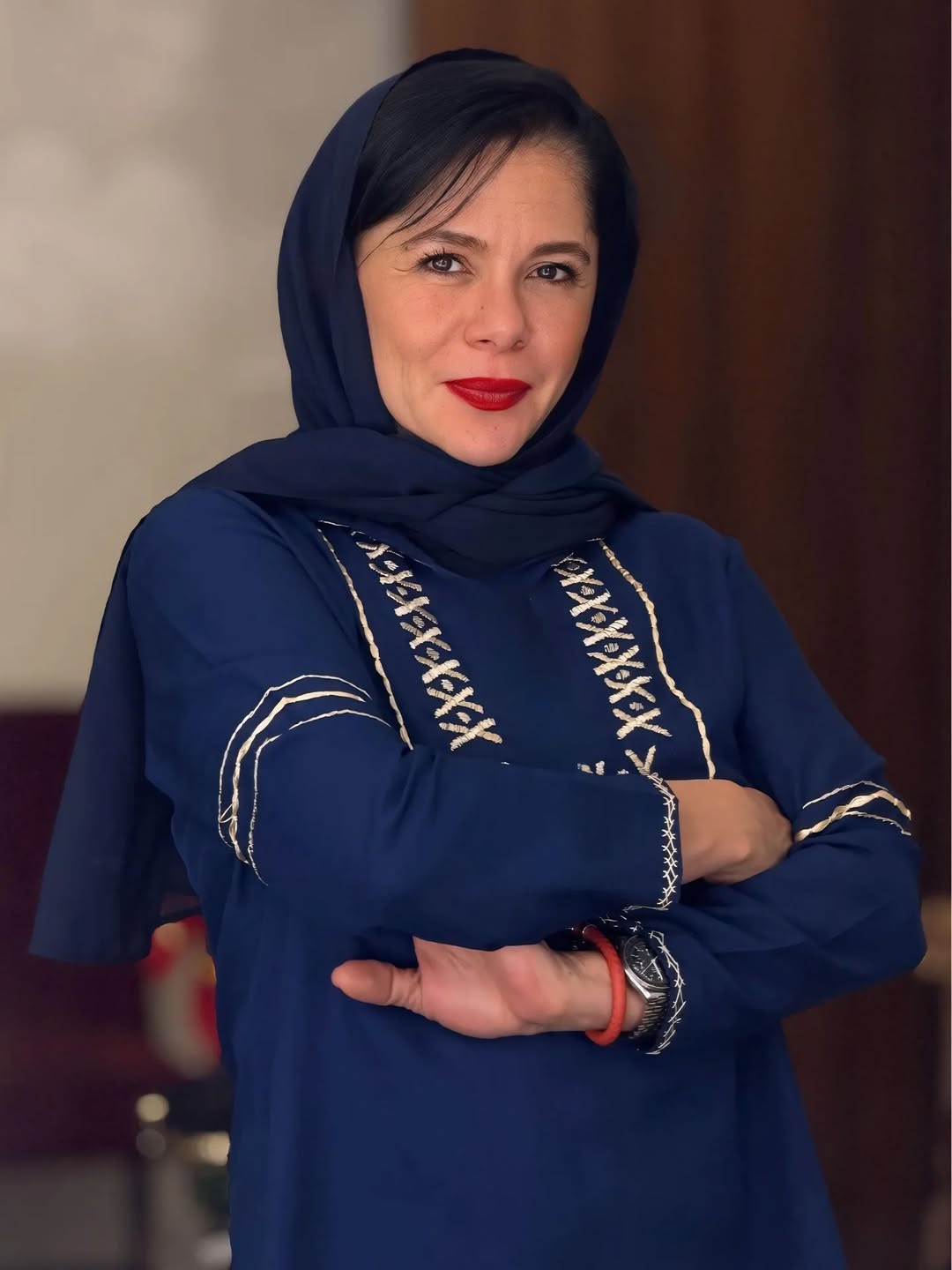 مستانه مهاجر در نهمین جشن عکاسان سینمای ایران