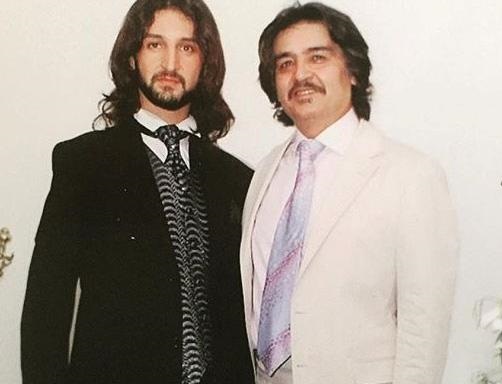 رضا رویگری بازیگر معروفی که مدتی قبل همسرش او را به کهریزک برده است تصویری از او به همراه پسرش در فضای مجازی منتشر شد.