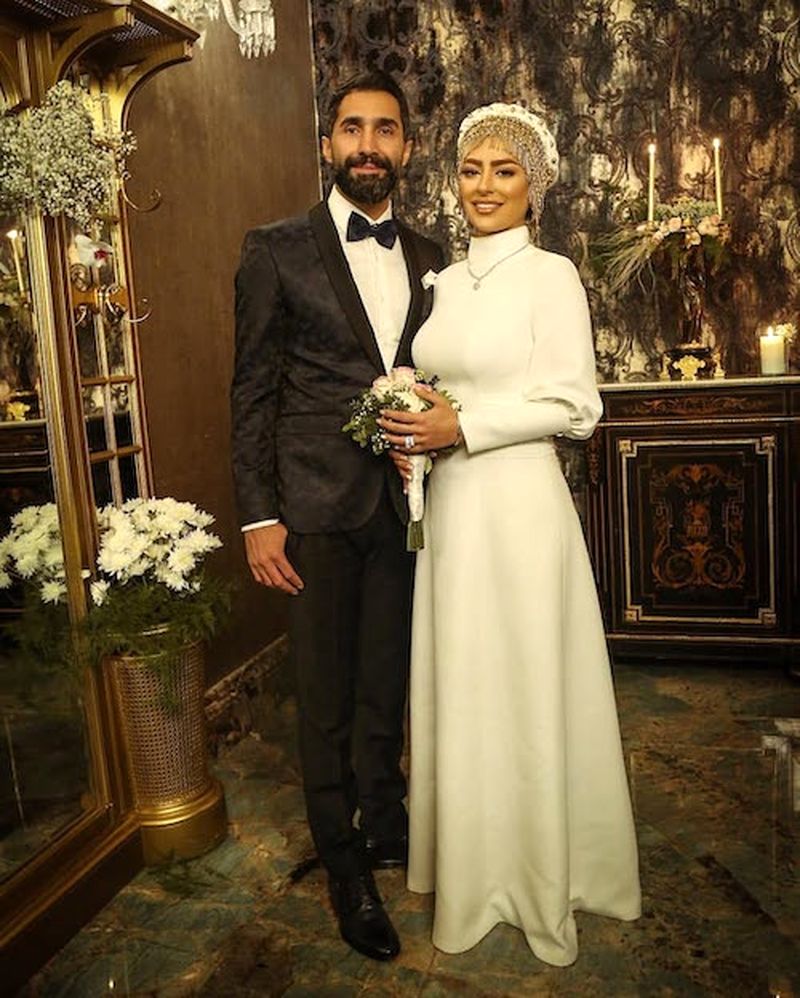 لباس عروس بازیگران ایرانی