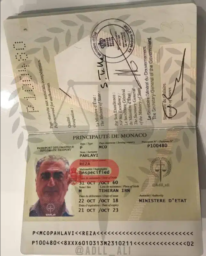 رضا پهلوی
