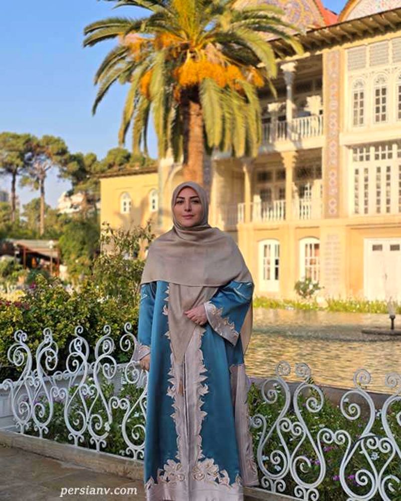 المیرا شریفی مقدم در باغ ارم