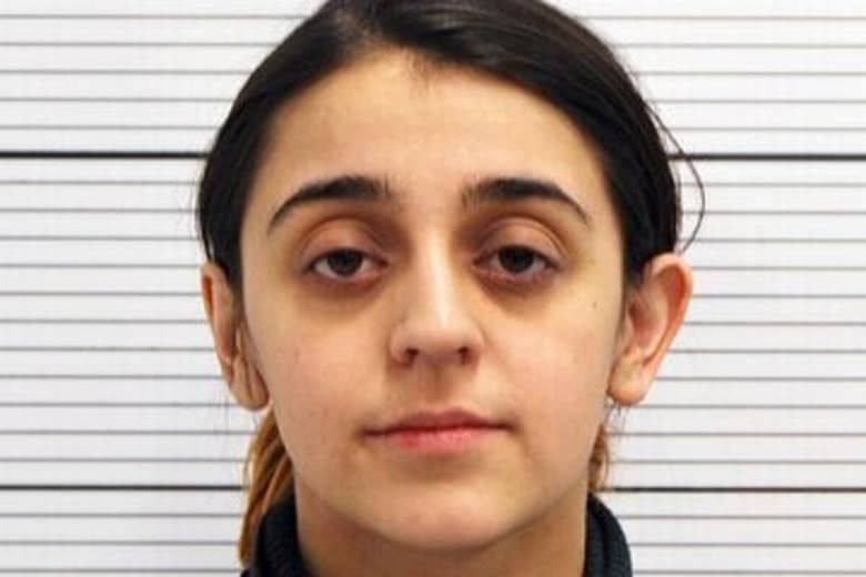 تارینا شکیل زن داعشی مدل شده بود.