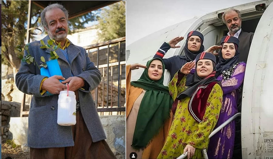 تغییر چهره و اندام نورالدین از متهم گریخت تا نون خ !!