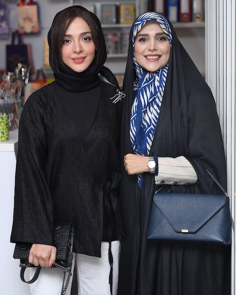 استایل سیاه و سفید المیرا دهقانی