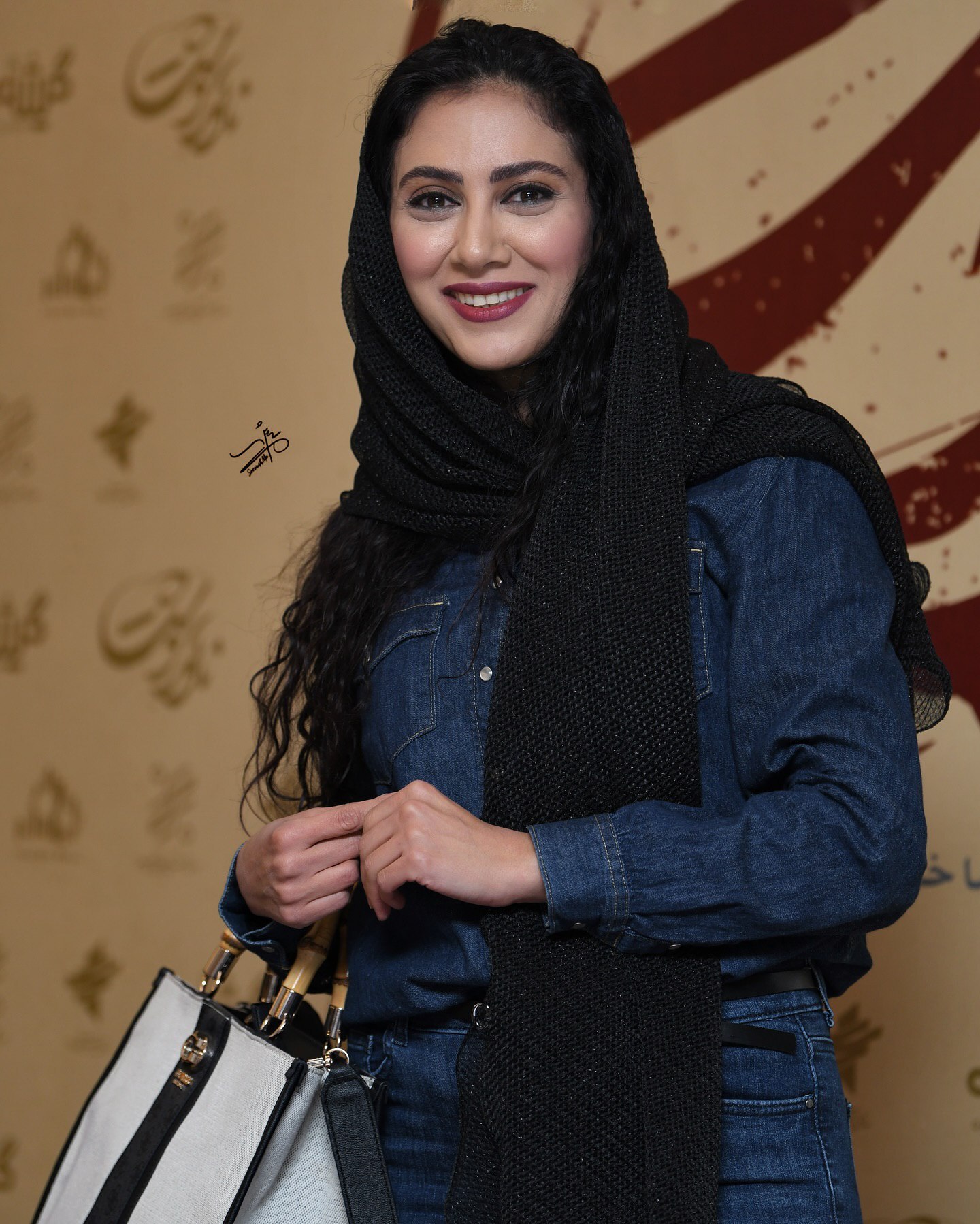 مونا فرجاد در مراسم اکران ناتور دشت