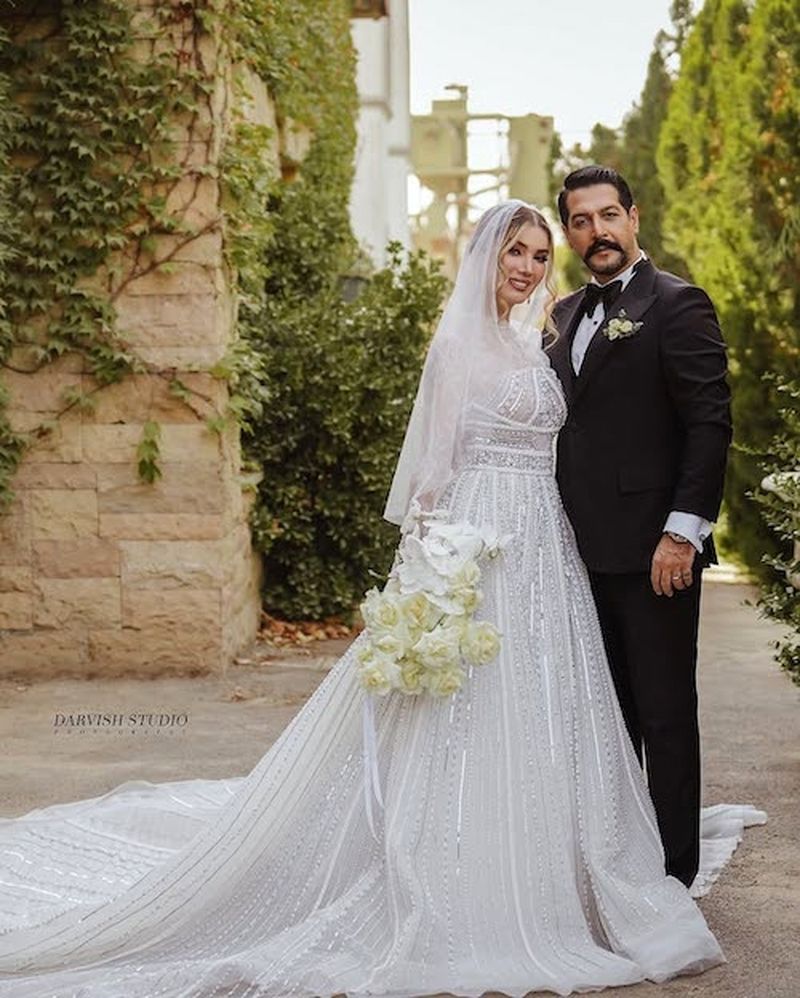 لباس عروس بازیگران ایرانی