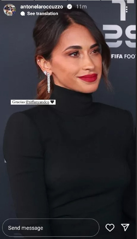 آنتونلا همسر لیونل مسی